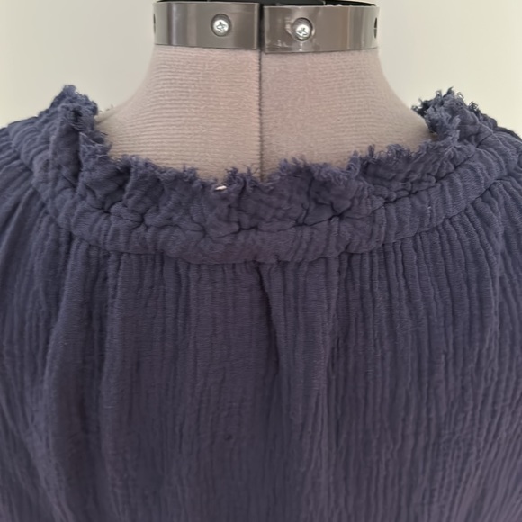 Fresh Laundry gauze bohemian dropped shoulder women dress - Picture 4 of 6